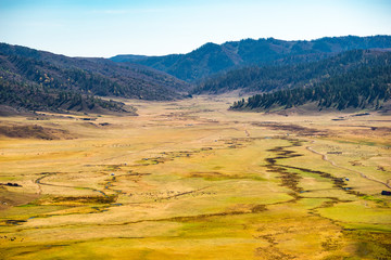 Xinjiang Kanas grassland scenery