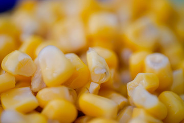 Mais, Textur, Hintergrund, Gelb, viele, Strukur, Essen