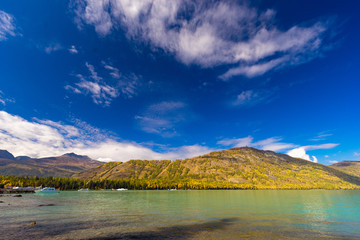 Xinjiang Kanas lake scenery