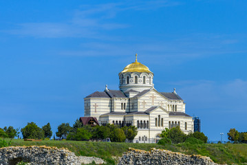 Fototapeta na wymiar St. Vladimir's Cathedral. Chersonese.