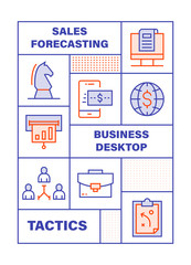 Modern Flat Line Color illustration Concept for Corporate Development. Concepts web banner and printed materials. Vector Illustration