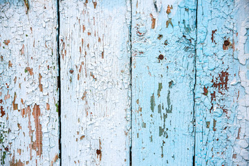 Wooden planks background. Old paint texture.