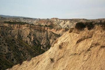 BADLANDS LANDSCAPE