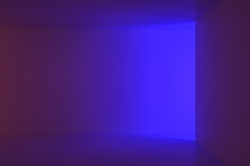 Abstract purple interior backdrop