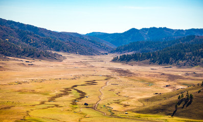 Xinjiang Kanas grassland scenery