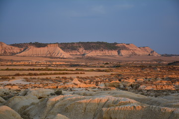 Fototapeta premium Désert des Bardenas Reales Navarre Espagne