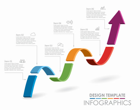 Infographic design template with place for your data. Vector illustration.