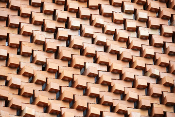 Red Bricks Pattern for Background.