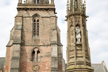 St Peters Church and War Memorial; Hereford