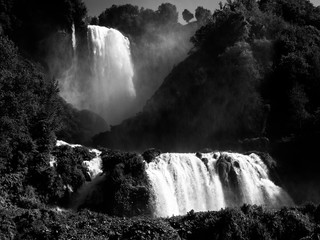 Detail of the Marmore waterfalls 2