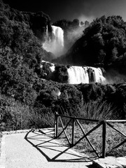 Detail of the Marmore waterfalls 1