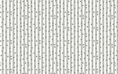 Bright white and black striped background with round pearls.