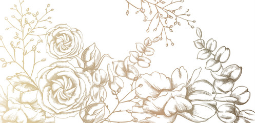 Tropic vintage pattern Vector. Retro boho shiny design textures