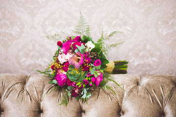 bouquet flower fiancee wedding decor