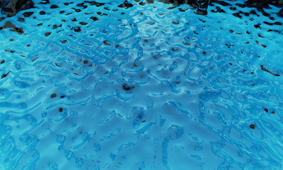 3d render. Liquid paint splashing crown, abstract green (green-yellow, acid green) liquid splash isolated on white background.