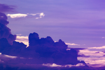 purple blue cloud and dramatic color background