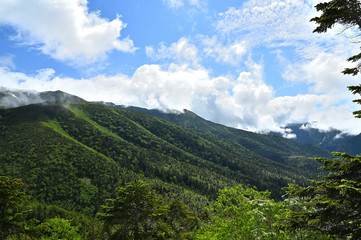 Fototapeta na wymiar 立山の山々、日本