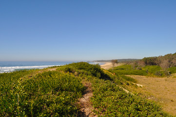 Coastal landscape, South Valla Beach, NSW, Australia