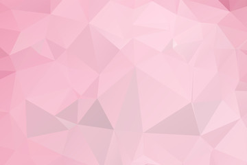 Light Pink vector modern geometric abstract background  , Multicolor, Rainbow vector triangle mosaic template