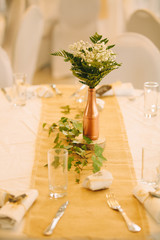 la table des invités 