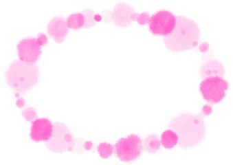  This circle decorates the text beautifully with a beautiful pastel border.