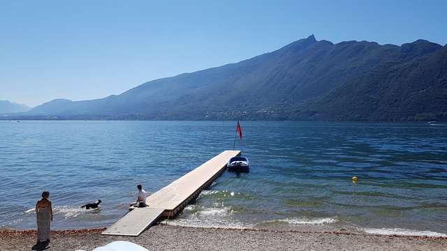 boat on lake