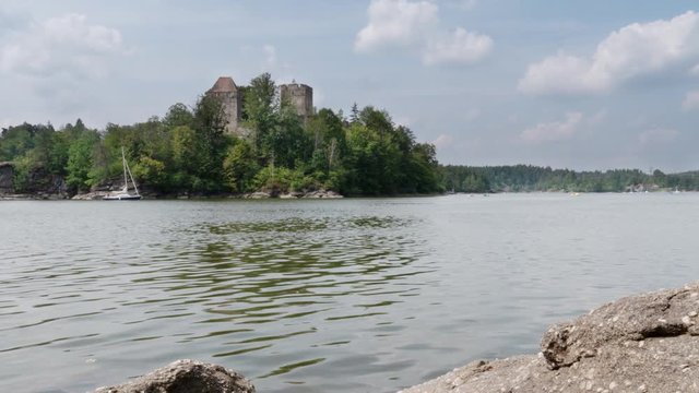 Time lapse of Burg Lichtenfels, Austria in 4K resolution