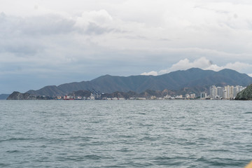 Dia nublado en Santa Marta