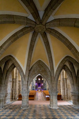 Fototapeta premium Gothic basilica Saint Procopius in Trebic, UNESCO site