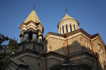 Fototapeta na wymiar Armenian Apostolic church of Holy Christ of All Savior in Batumi. Autonomous Republic of Adjara. Georgia