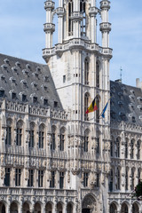 Old medieval buildings in Grand Place, Brussels, Belgium