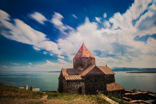 sevanavank monestery, lake sevan,  armenia