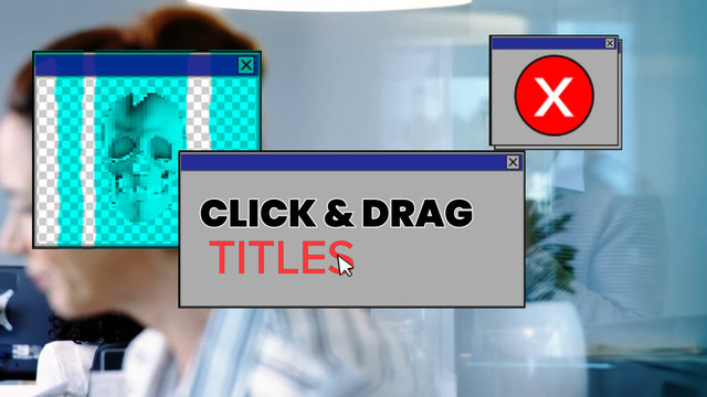 Click & Drag Titles