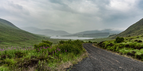 Fototapeta premium Lake in the clouds