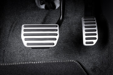 Brake and accelerator pedal