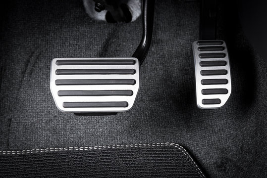 Brake and accelerator pedal