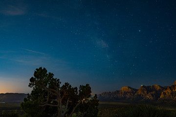 Red Rock canyon skyline