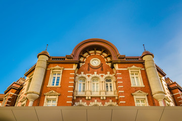 Fototapeta premium Tokyo Station Facade, Japan