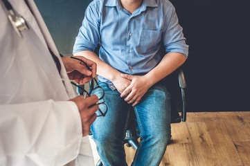 Doctors are consulting with young men about prostate cancer and venereal disease, including sexual...