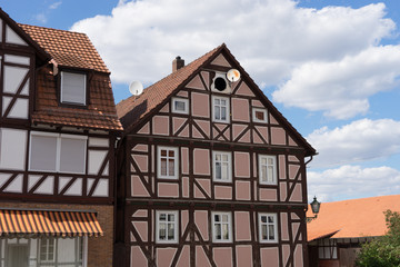 Historische Fachwerkhäuser in Melsungen
