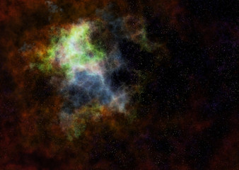 Obraz na płótnie Canvas galaxy space clouds
