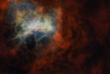 Obraz na płótnie Canvas galaxy space clouds