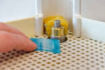 Mini Portable Grinder Machine for Stained Glass. Tools for art glass work.