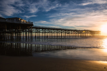 Fototapeta premium crystal pier san diego