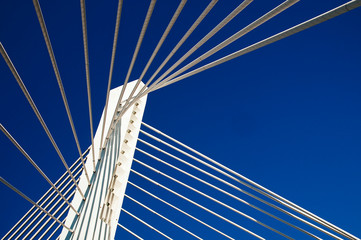 Abstract image of a bridge