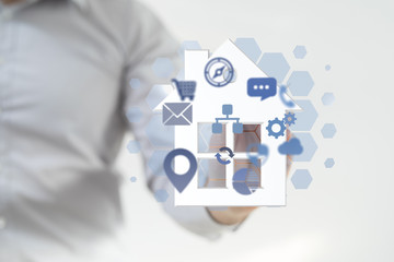 Smart home and future concept