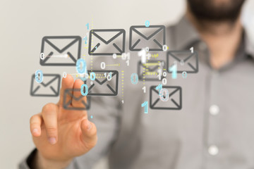 Mail Communication Connection message to mailing