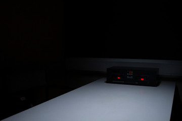 Police Custody Interview Suite - Moody, Subdued Lighting