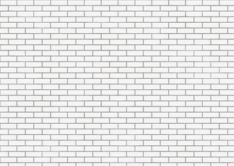 white brick wall