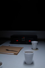 Police Custody Interview Suite - Moody, Subdued Lighting